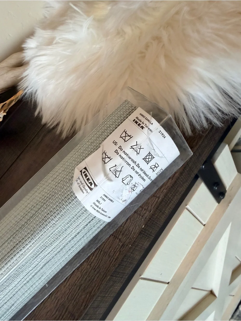 TWO NEW IKEA ANNO SANELA Curtain Glider Panel Gray 1521 24
